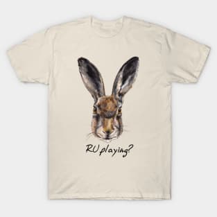 RABBITS "R U playing?" T-Shirt